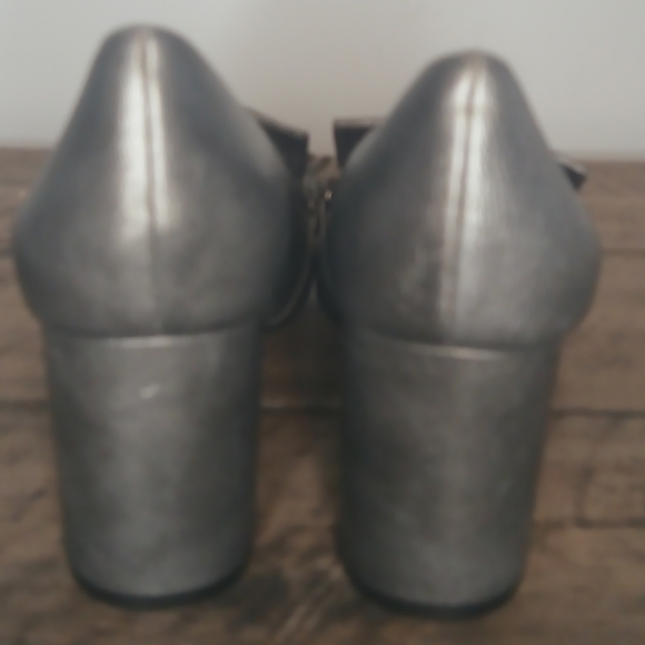 Nine West Fringe Block Heel Loafer NWOT/B - Picture 4 of 6